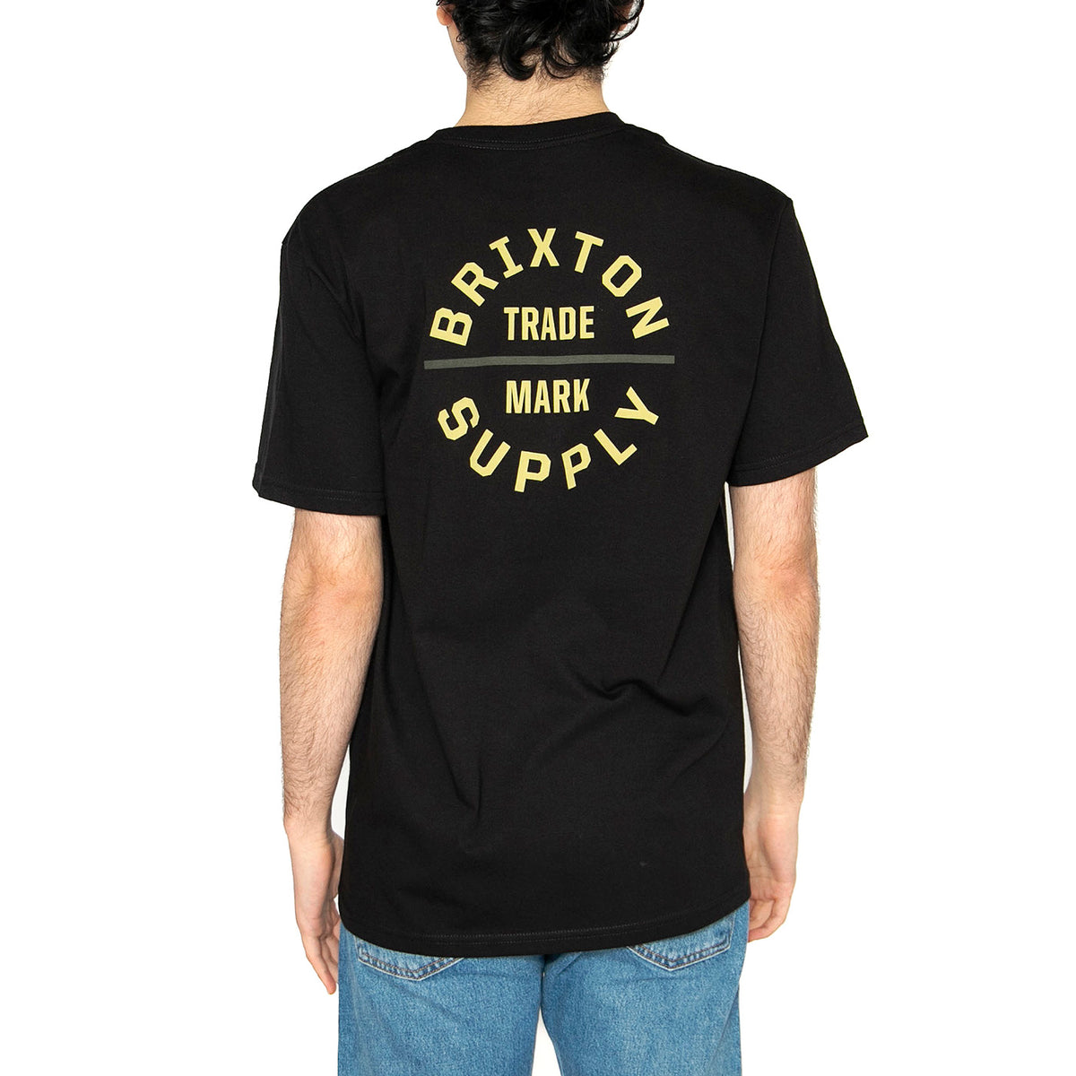 Oath V S/S STT - Maglietta Girocollo Uomo Nera 16410-BSWOS . BRIXTON 