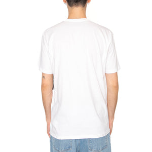 Woodburn S/S Tlrt Pkt Tee - Maglietta Girocollo Uomo Bianca 17084-WHITE . BRIXTON 