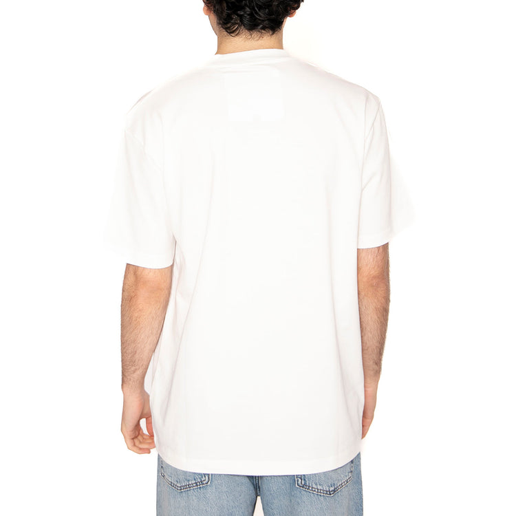 Cat Unit T-Shirt White - Maglietta Girocollo Uomo Bianca 6010102-11-4300 . CAT 