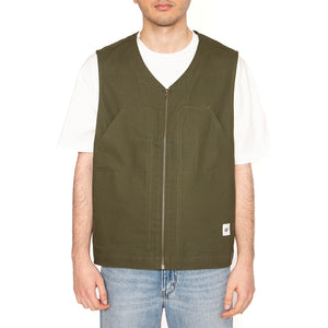 Heritage Chor Vest Green - Giacca Smanicata Uomo Verde 6040079-12365 . CAT 