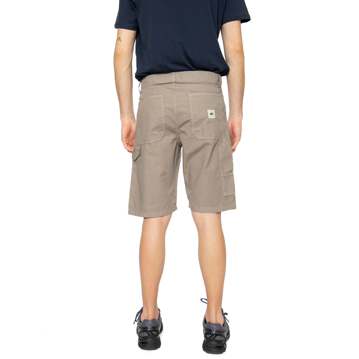 Ripstop Carpenter Short Grey - Bermuda Uomo Grigi 6080144-15-4503 . CAT 