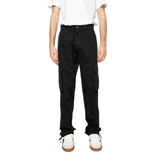 Light Cargo Black Pant - Pantaloni Uomo Neri 6080149-10158 . CAT 