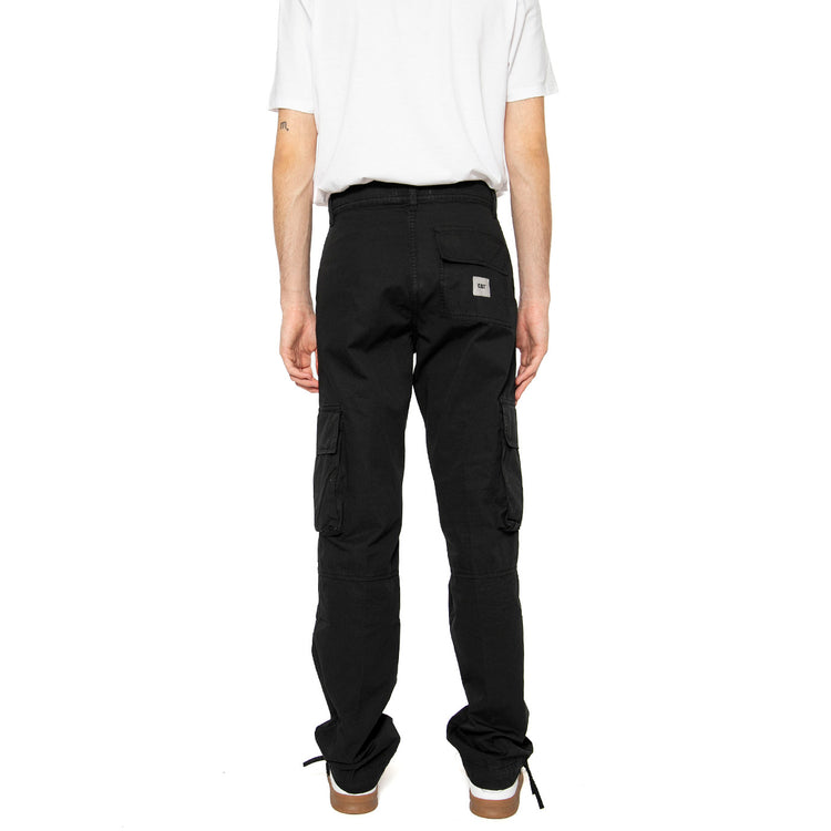 Light Cargo Black Pant - Pantaloni Uomo Neri 6080149-10158 . CAT 