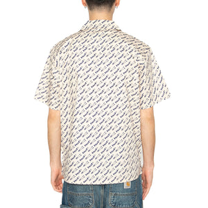 Breaker S/S Woven Top - Camicia Maniche Corte Uomo Multicolore BU00158-NATUR . HUF 