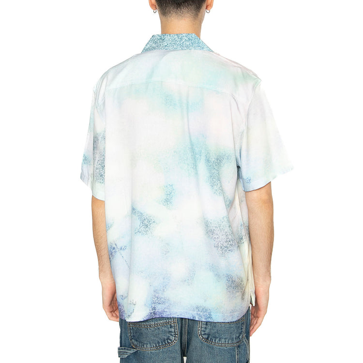 Floral Haze S/S Resort Shirt - Camicia Maniche Corte Uomo Multicolore BU00180-MULTI . HUF 