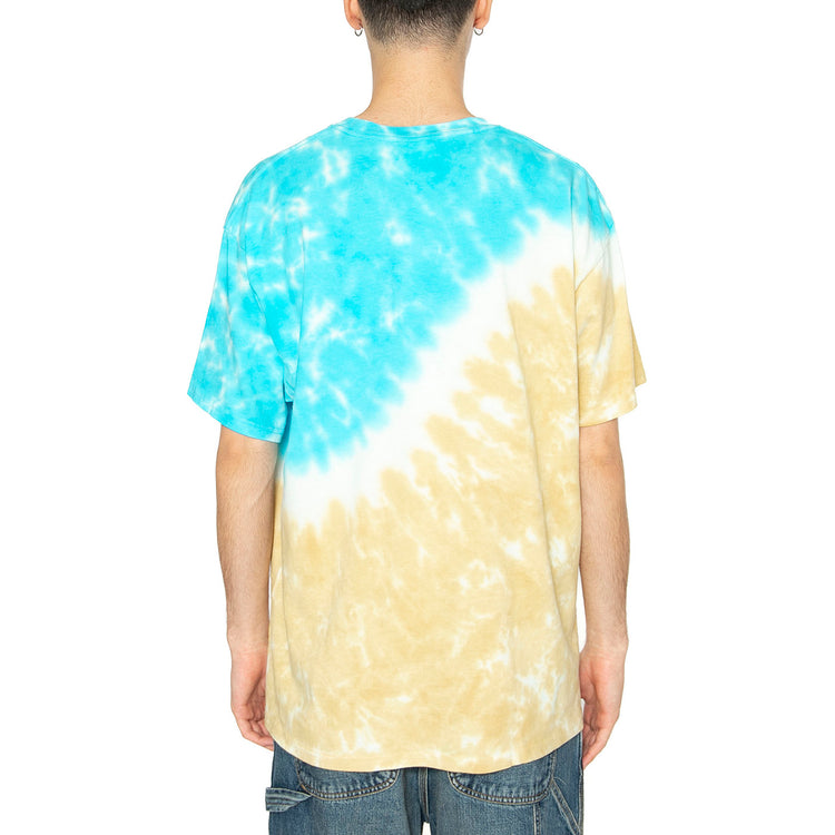 Life a Beach S/S Tie Dye Tee - Maglietta Girocollo Uomo Multicolore TS01721-BLTAN . HUF 