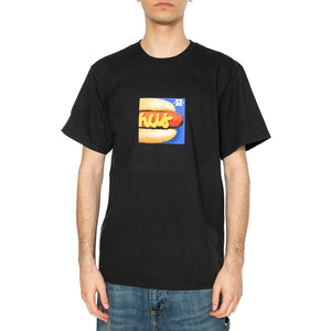 Dirty Water Dog S/S Tee - Maglietta Girocollo Uomo Nera TS01732-BLACK . HUF 