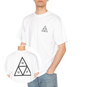 HUF Set TT S/S Tee White - Maglietta Girocollo Uomo Bianca TS01953-WHITE . HUF 