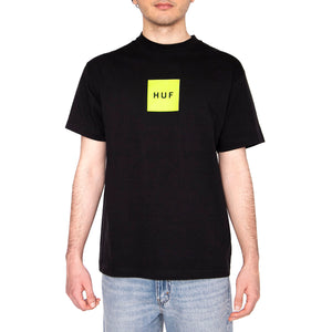 Huf Set Box S/S Tee Black - Maglietta Girocollo Uomo Nera TS01954-BLACK . HUF 