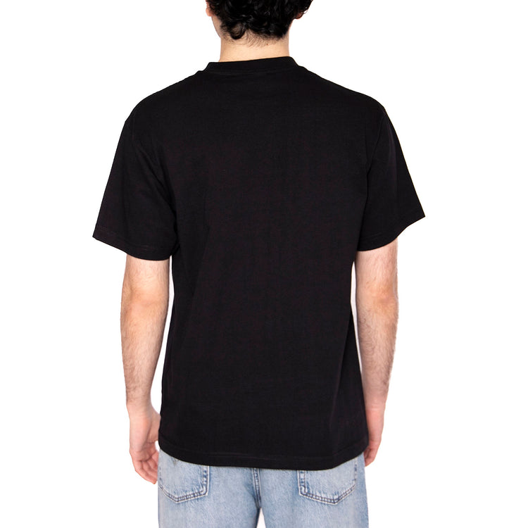 Huf Set Box S/S Tee Black - Maglietta Girocollo Uomo Nera TS01954-BLACK . HUF 