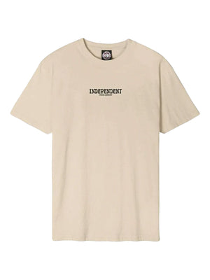 T-SHIRT INDEPENDENTIARY BEIGE - Maglietta Girocollo Uomo Beige 319836_1 . INDEPENDENT 
