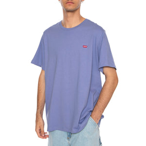 Levi's Ss Original Hm Tee Modrá - Maglietta Girocollo Uomo Viola 56605-0228 . LEVIS 