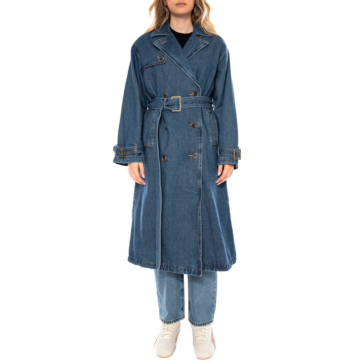 Levi's® Spade Women's Denim Trench Coat -- Cappotto Donna Blu A8976-0001 . LEVIS 