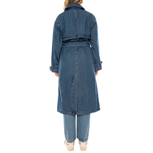 Levi's® Spade Women's Denim Trench Coat -- Cappotto Donna Blu A8976-0001 . LEVIS 