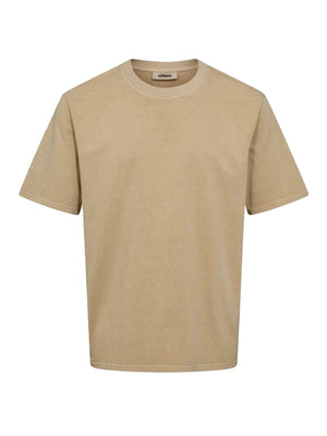 LONO RLX TEE 3412 CURDS & WHEY BEIGE - Maglietta Girocollo Uomo Beige 223703412-0920 . MINIMUM 