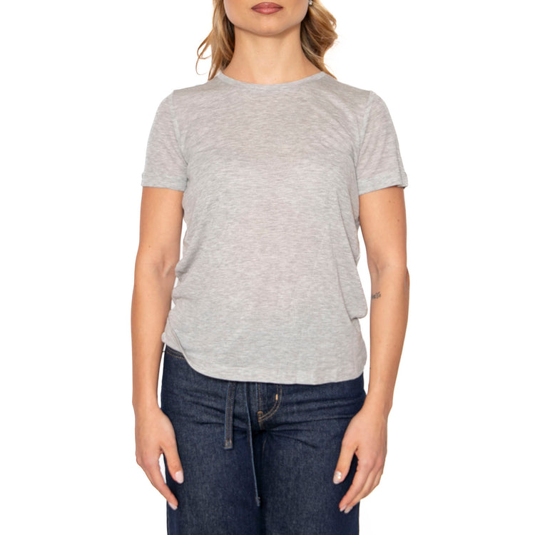Heidl 2.0 0263 - Maglietta Girocollo Donna Grigia 217190263-910M . MINIUM 