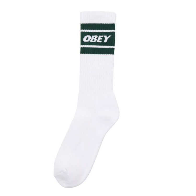 Cooper II Socks - Calzini Bianchi / Verdi 100260093-BTG . OBEY 