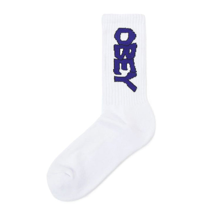 Obey Offline Socks - Calzini Bianchi 100260182-WHT . OBEY 