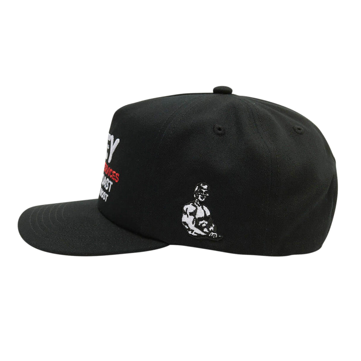 Obey Transport 5 Panel Snapback - Cappellino con Visiera Nero 100490111-BLK . OBEY 