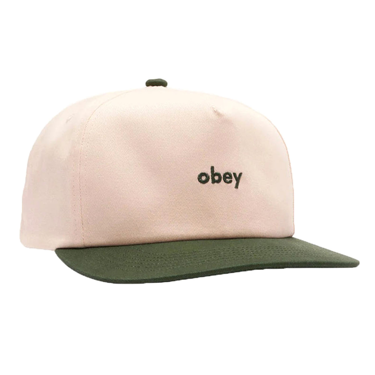 Obey Case 5 Panel Snapback - Cappellino con Visiera Multicolore 100490113-CDR . OBEY 