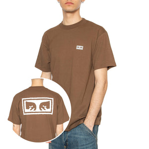 Obey Eyes 3 Tee - Maglietta Girocollo Uomo Marrone 165261826-SLT . OBEY 