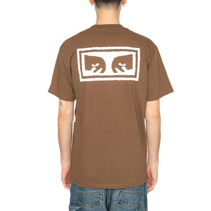 Obey Eyes 3 Tee - Maglietta Girocollo Uomo Marrone 165261826-SLT . OBEY 