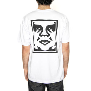 Obey Bold Icon Heavywheight Tee - Maglietta Girocollo Uomo Bianca 166913439-WHT . OBEY 