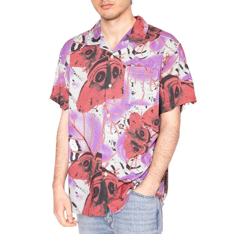 Upshot Woven SS - Camicia Maniche Corte Uomo Multicolore 181210378-GFG . OBEY 