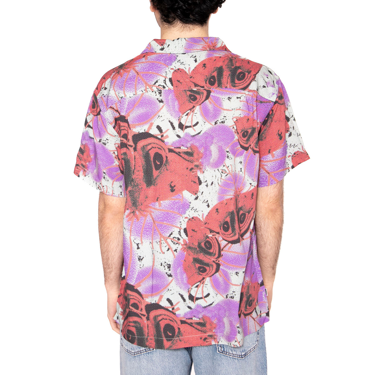Upshot Woven SS - Camicia Maniche Corte Uomo Multicolore 181210378-GFG . OBEY 