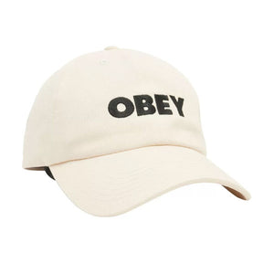 Obey Bold Peace Sign Strapback - Cappellino con Visiera Beige 200140147-UBL . OBEY 