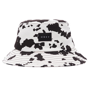Sal - Cappello da Pescatore Nero / Bianco 200520009-BLK . OBEY 