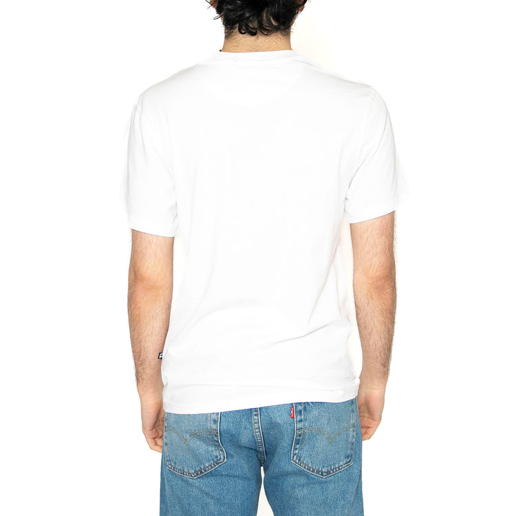 Penfild Circular Sun Mountain Bright White - Maglietta Girocollo Uomo Bianca PFD0164-002 . PENFIELD 