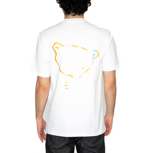 Embroidered Back T-Shirt Bright White - Maglietta Girocollo Uomo Bianca PFD0340-002 . PENFIELD 