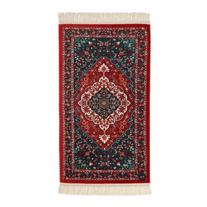 Haven Multicoloured Beach Towel - Telo Mare Multicolore ST086-BURGUNDY . SLOWTIDE 
