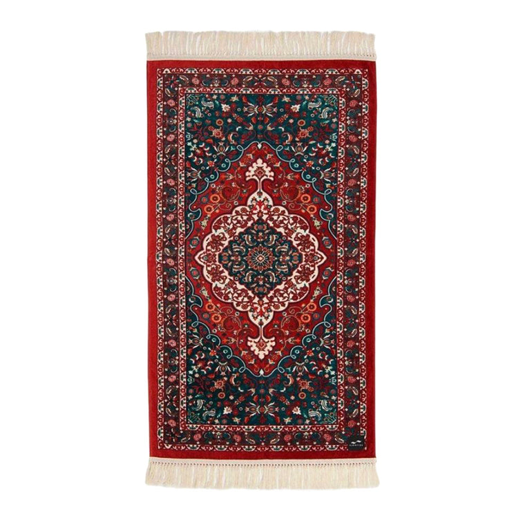 Haven Multicoloured Beach Towel - Telo Mare Multicolore ST086-BURGUNDY . SLOWTIDE 
