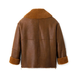 Shearling Coat Regenerate II Cognac - Giacca Uomo / Donna Marrone UGC1158700-COG . UGG 