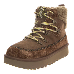 W Classic Alpine Lace-Up Hickory - Stivali Donna Marroni UGSCALPLHCK1158271W . UGG 