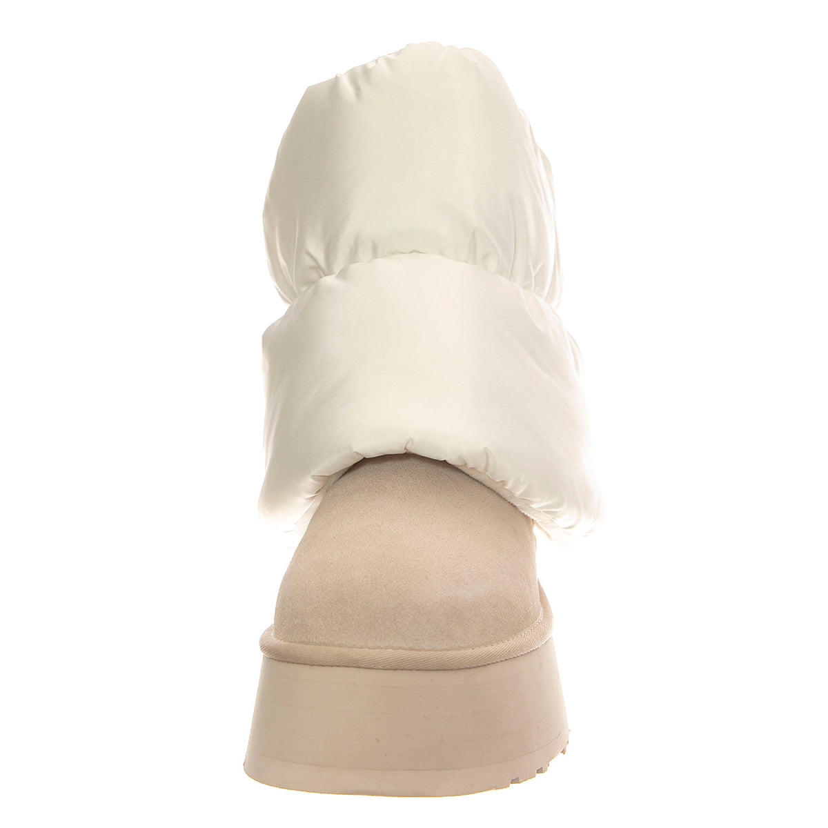 W Classic Mini Dipper Puffer White / Ceramic - Stivali Donna Bianchi UGSCLDIPMPWC1158275W . UGG 