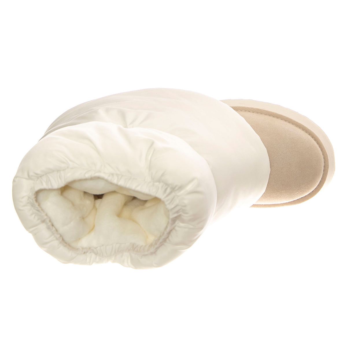 W Classic Mini Dipper Puffer White / Ceramic - Stivali Donna Bianchi UGSCLDIPMPWC1158275W . UGG 