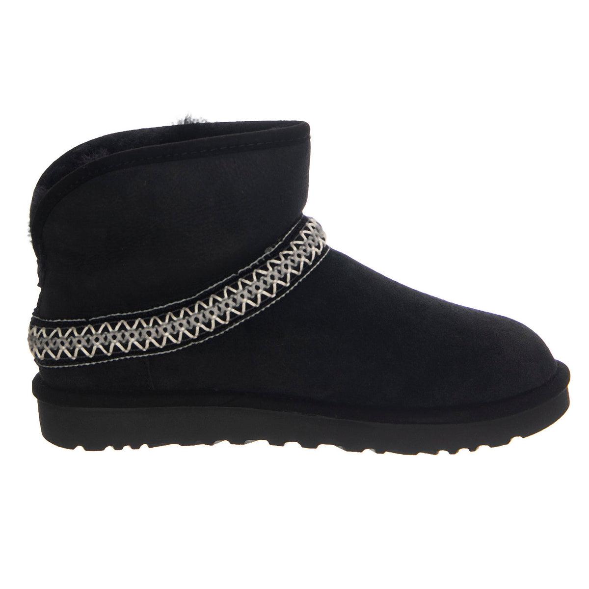 W Classic Mini Crescent Black - Stivali Donna Neri UGSCLMCRBLK1158262W . UGG 