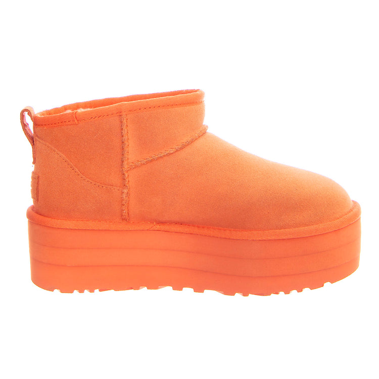 W Classic Ultra Mini Platform Vibrant Coral - Stivali Donna Arancioni UGSCLUMPVCRL1135092W . UGG 