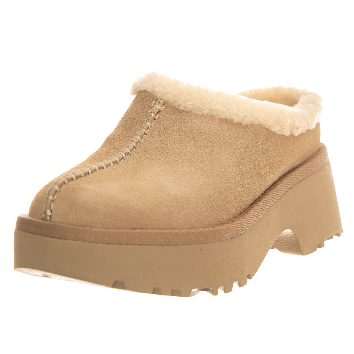 W New Heights Cozy Clog Mustard Seed - Scarpe Donna Beige UGSNHCCLOMDS1162510W . UGG 