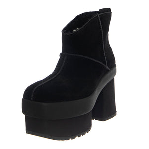 W New Heights Platform Mini Black - Scarpe Donna Nere UGSNHPLMBLK1157910W . UGG 