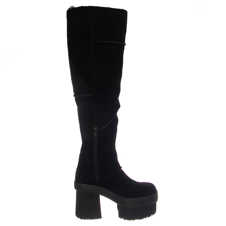 W New Heihghts Platform Xtra Black - Stivali Donna Neri UGSNHPLXBLK1157911W . UGG 