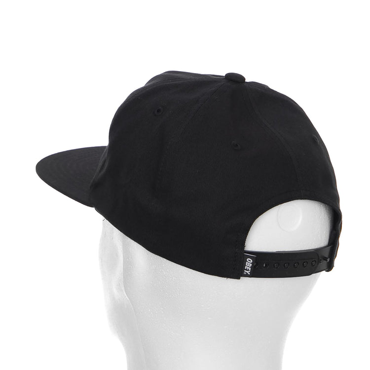 PARAMOUNT SNAPBACK BLACK 100570060-BLK  OBEY 