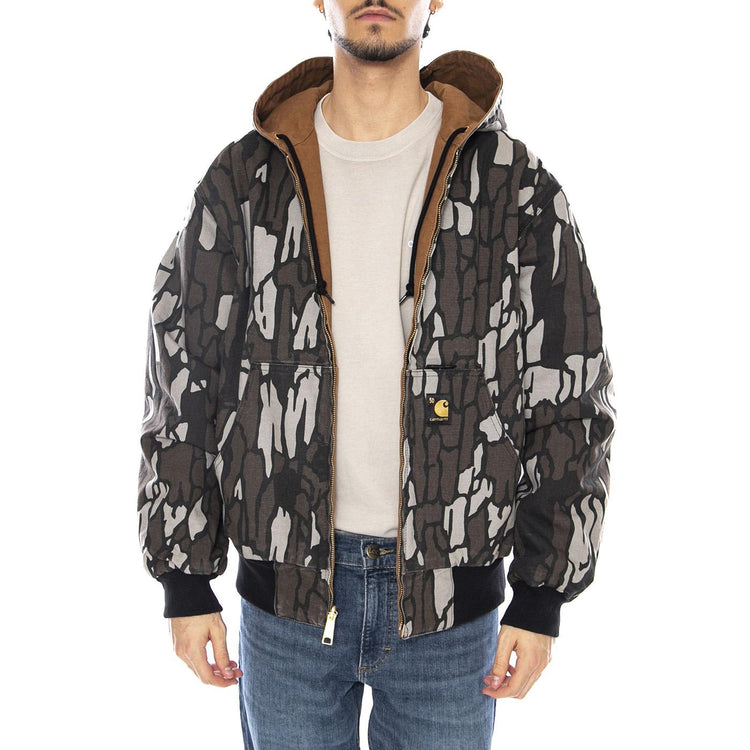 50 Years Anniversary OG Active Jacket Canvas Hamilton Brown / Camo Trebark - Giacca Uomo Marrone I036412.3GK02 . CARHARTT WIP 