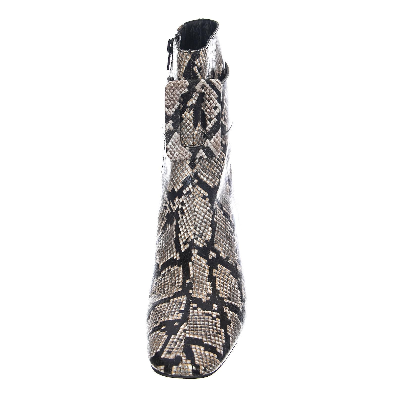  JC-721-2-8-SNAKE-BLK/GREY  JEFFREY CAMPBELL 