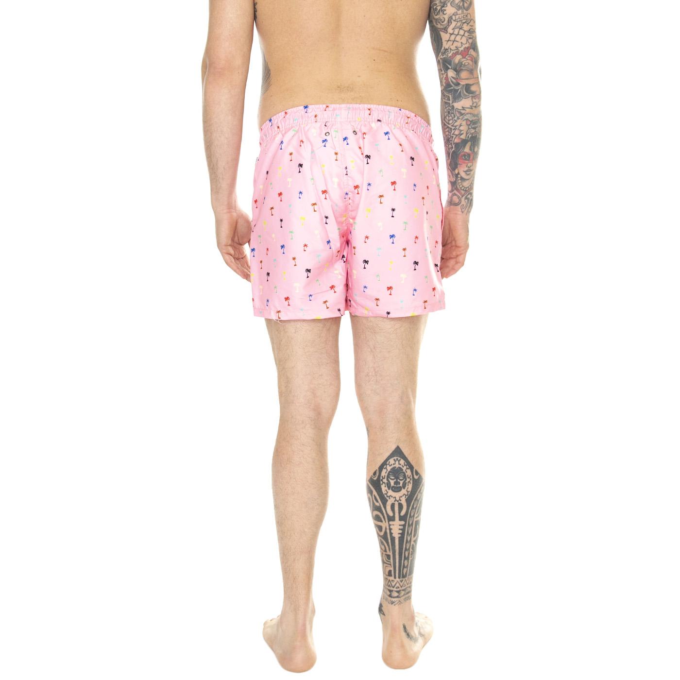 Palm Swimshorts 3300 - Costume da Bagno Uomo Rosa PAL116-3300-3300  HAPPY SOCKS 