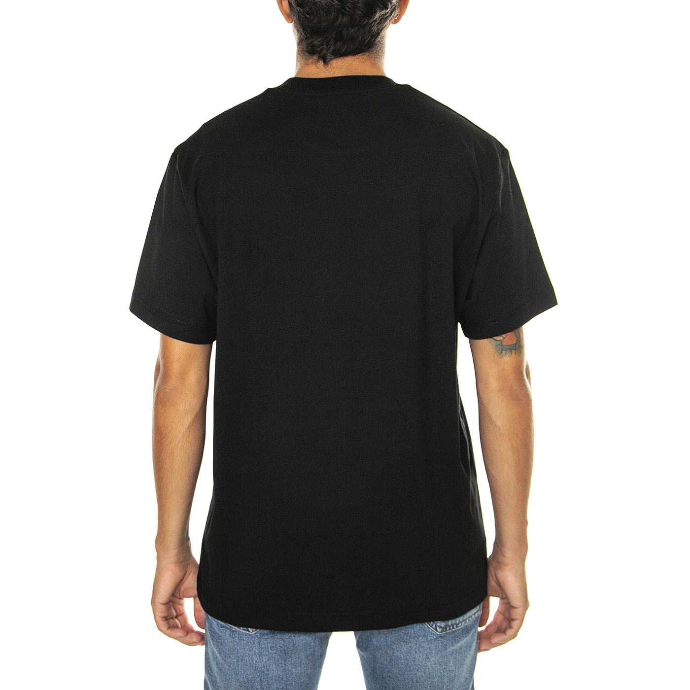 T-Shirt 031 - Maglietta Girocollo Uomo Nera TH7318-031  LACOSTE 