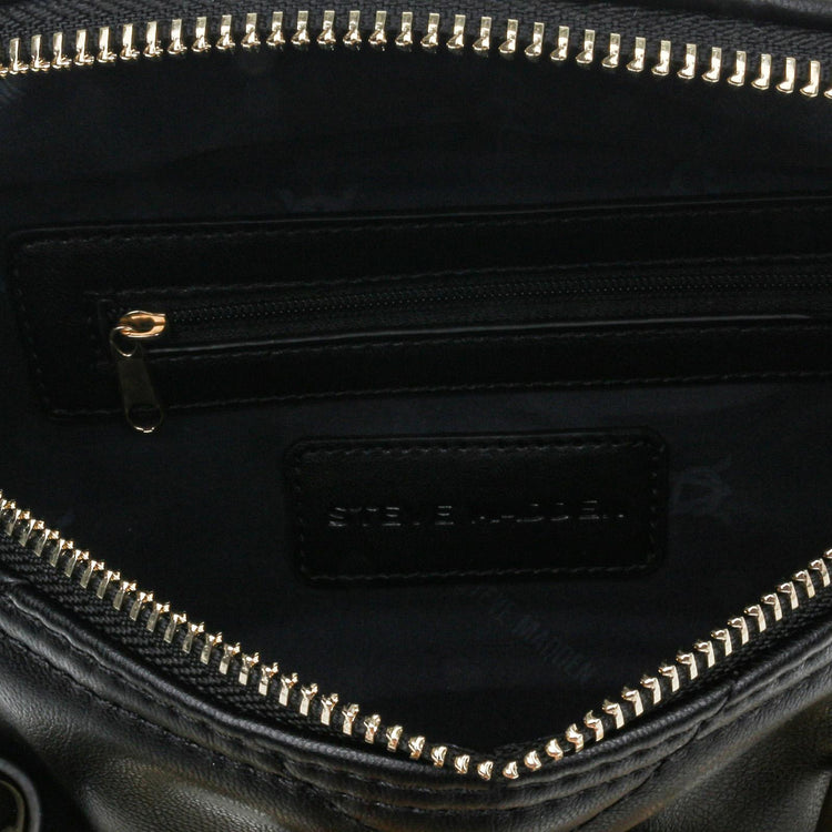  SMABQUILTED-BLK  STEVE MADDEN 